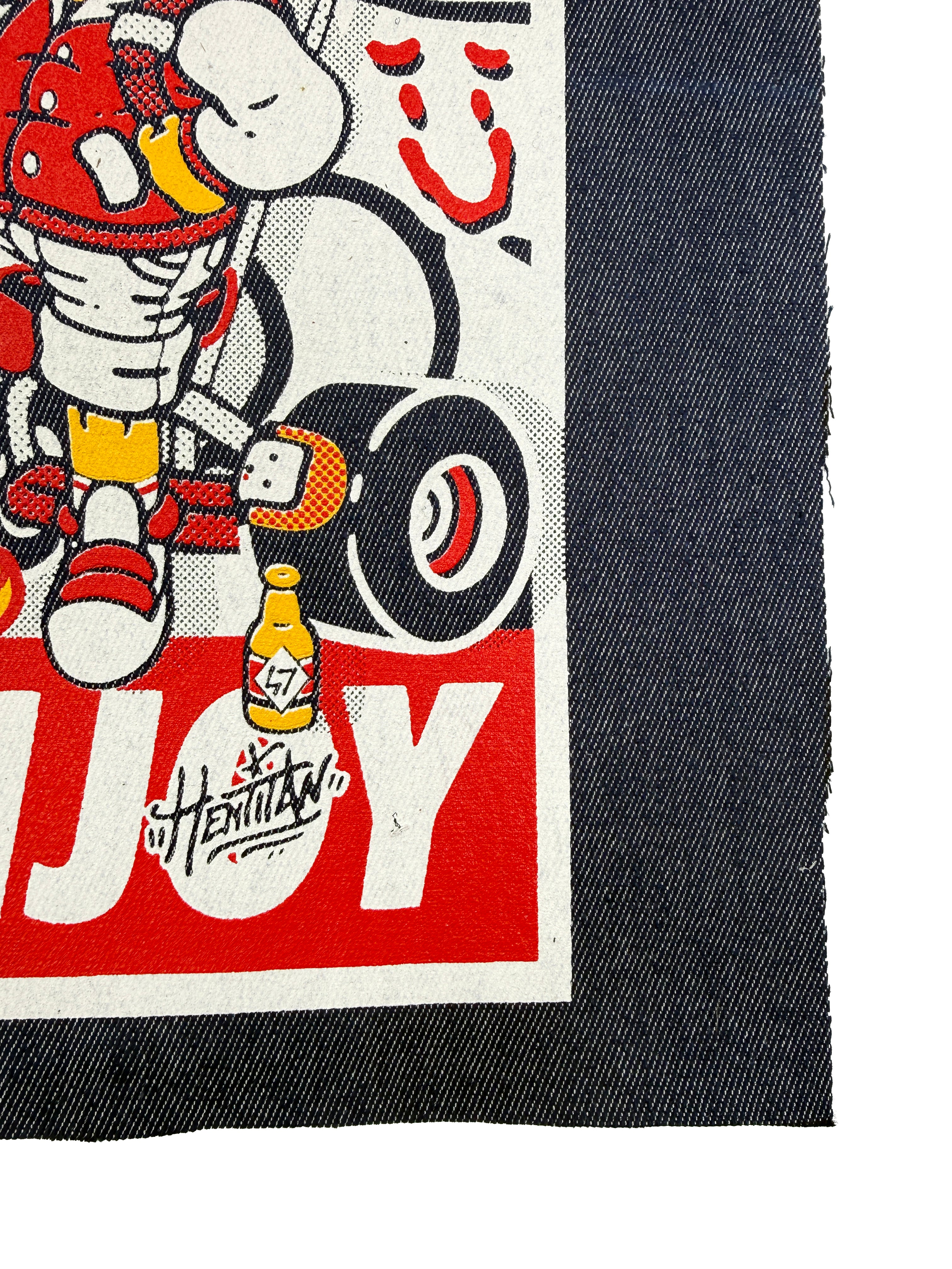 Kholab x Hentitan | Limited Edition Denim Print