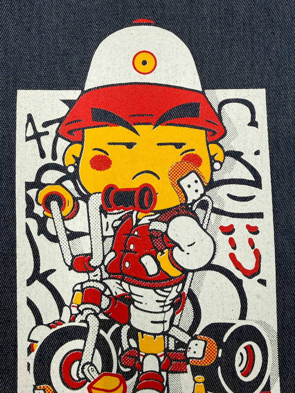 Kholab x Hentitan | Limited Edition Denim Print