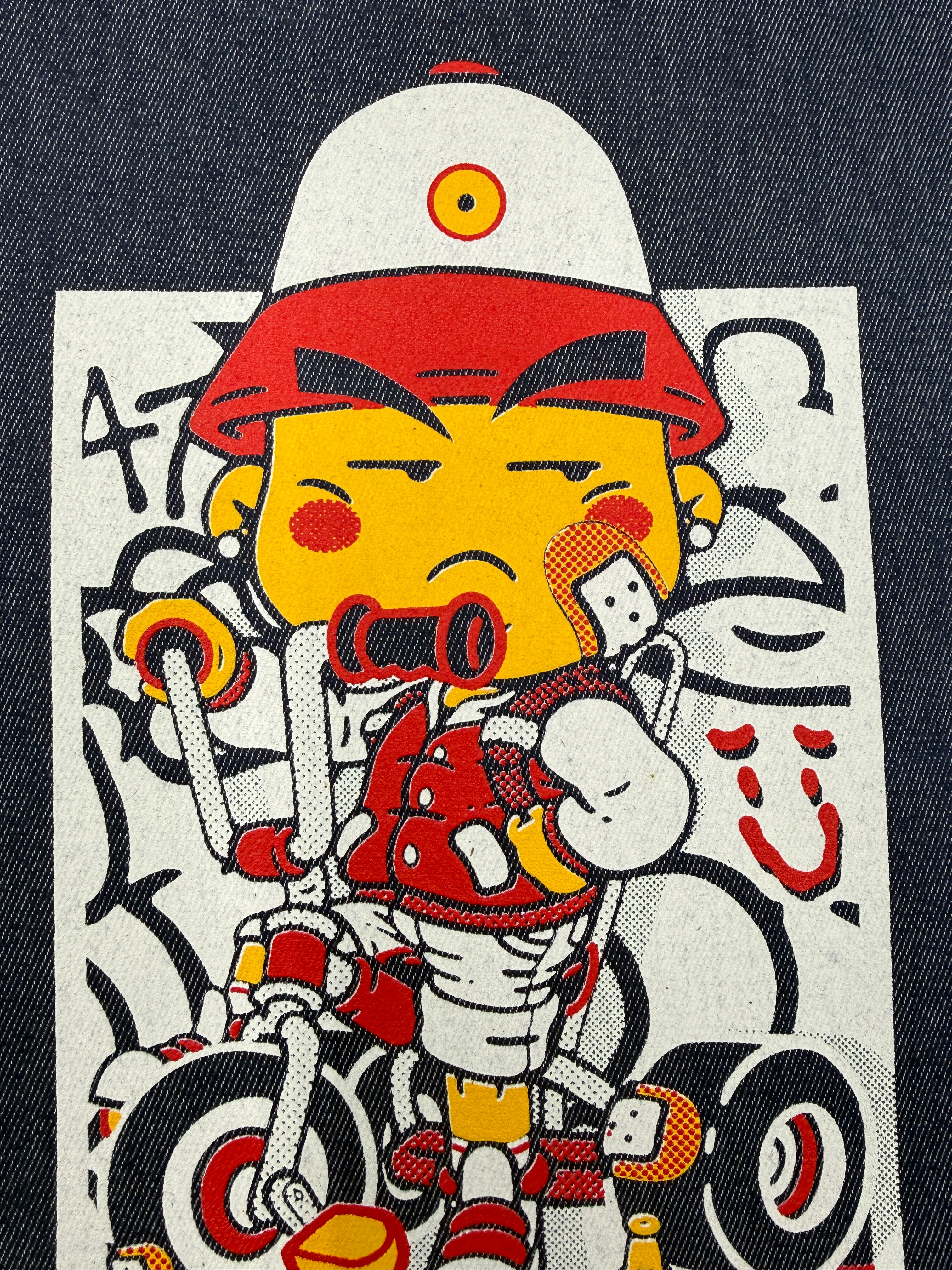 Kholab x Hentitan | Limited Edition Denim Print
